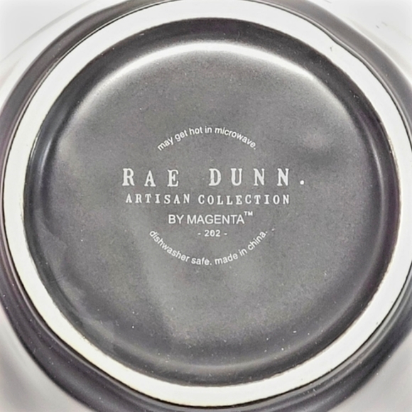 🆑️ CLEARANCE Rae Dunn Large Black Ramen Noodle Bowl With Chopsticks - Picture 8 of 12